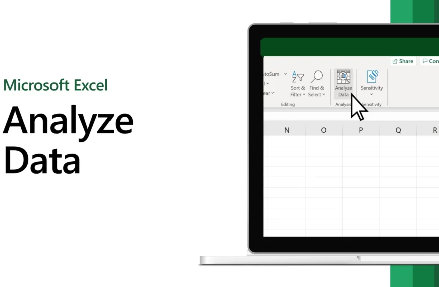 How excel is used in data analysis